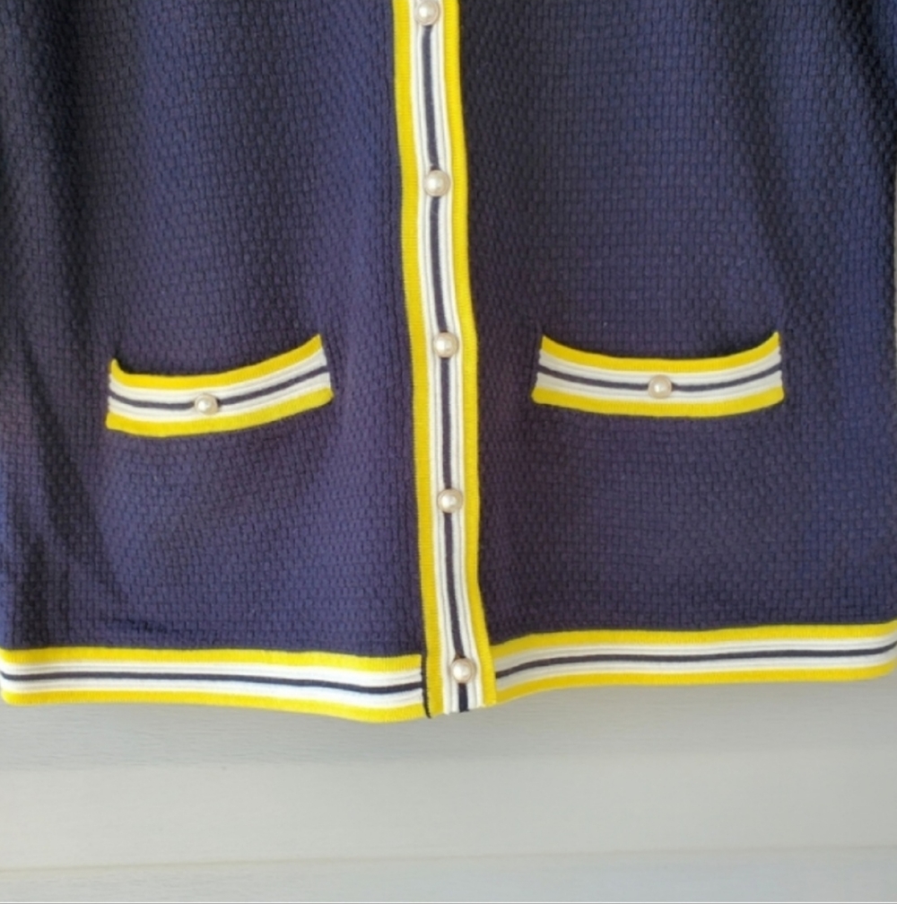 Talbot's Nautical Cardigan - Picture 7 of 13